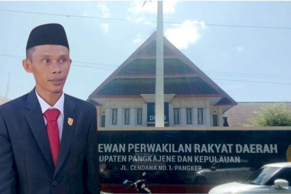 Muhammad Aidil Resmi Dilantik sebagai Anggota DPRD Pangkep