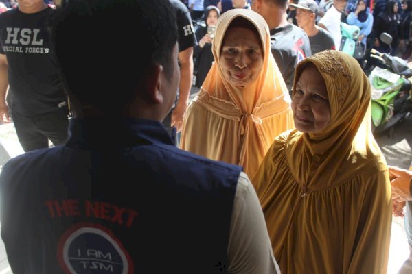 Dukungan Tulus Nenek Cica di Pasar Sumpang: Tasming Hamid Dinilai Pemimpin Ideal untuk Parepare