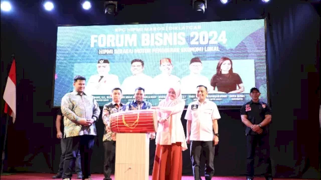 BPC HIPMI Kabupaten Maros Dorong Pengusaha Muda Lewat Diklatcab Forum Bisnis