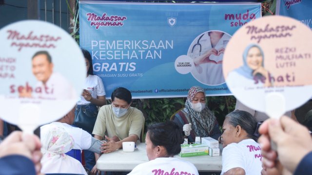 Tim Muda Seto-Rezki Gelar Layanan Kesehatan Gratis.