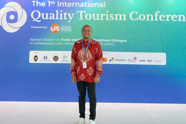 Keren, Muhammad Roem Jadi Delegasi Indonesia pada Internasional Quality Tourism Conference 2024 di Bali