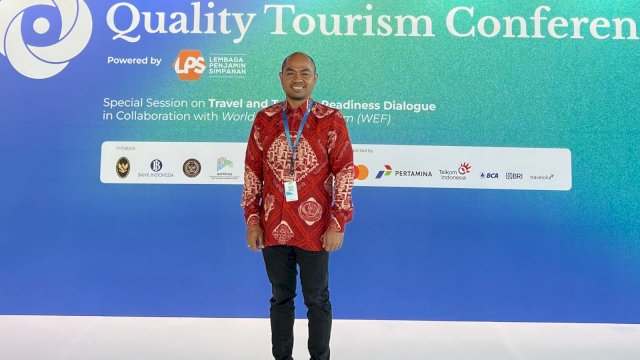 Kepala Dispar Makassar, Muhammad Roem Wakili Indonesia dalam 1st International Quality Tourism Conference 2024