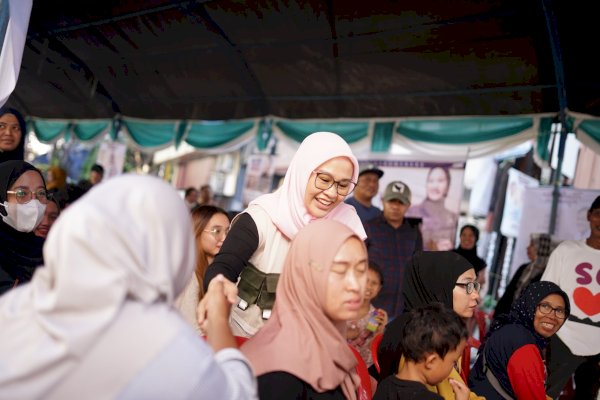 Rezki Lutfi Kenalkan Tagline &#8220;Sehati&#8221; di Pisang Utara: Kalau Sehati, Tidak Mungkin ke Lain Hati