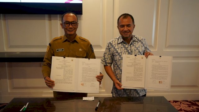 Chief Executive Officer KALLA, Solihin Jusuf Kalla Bersama PJ Gubernur Sulawesi Selatan, Prof. Dr. Zudan Arif Fakrulloh.