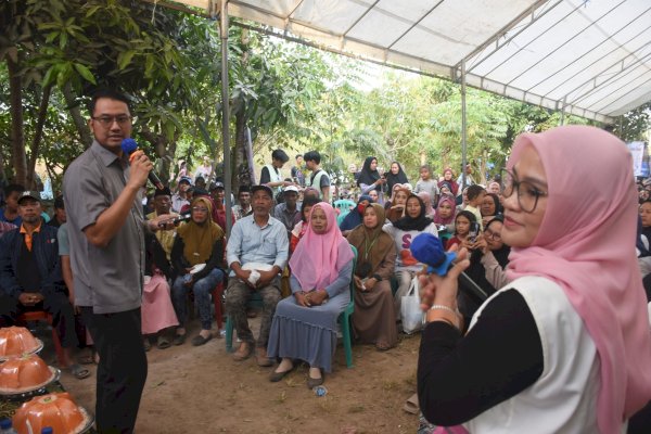 Dihadiri Ribuan Masyarakat, Seto-Rezki Yakin Menang Besar di Kelurahan Barombong