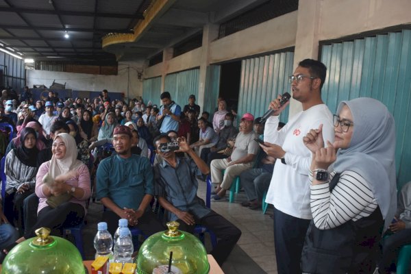 Ngobrol Bareng Relawan Anak Rakyat, Seto-Rezki Tambah Yakin Menang Besar di Wilayah Utara Makassar