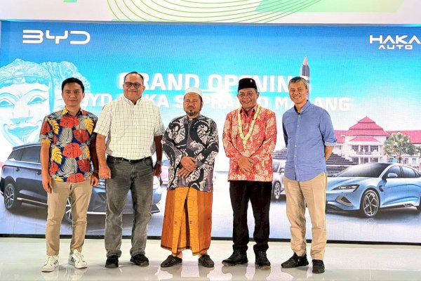 BYD Mobil Listrik Terlaris di Dunia, Kini Resmi Hadir di Kota Malang