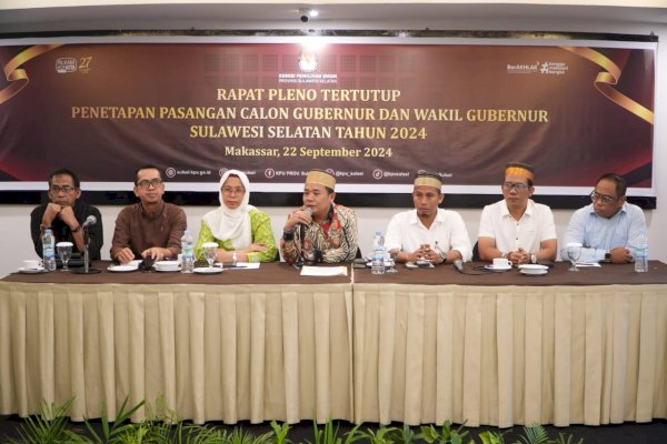 KPU Tetapkan Sudirman-Fatmawati dan Danny-Azhar Jadi Cagub-Cawagub Sulsel