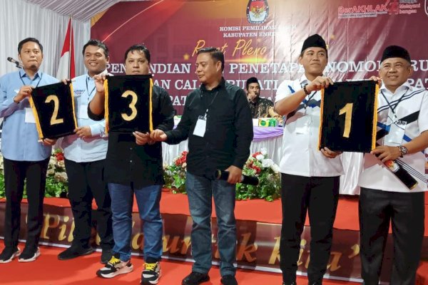 Ucu-Iwan Dapat Nomor 2 di Pilkada Enrekang: Alhamdulillah Lambang Semangat-Optimisme