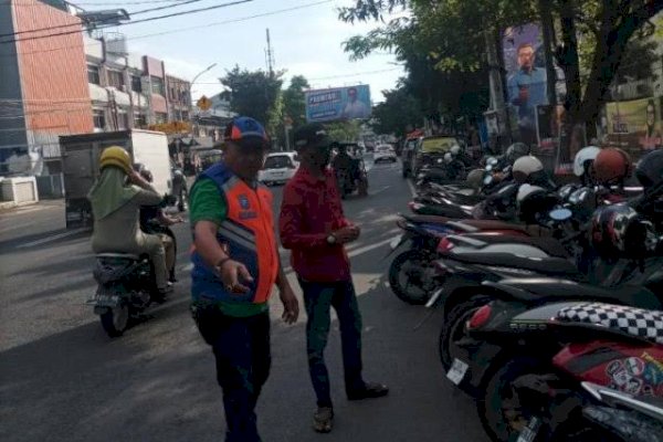 Parkiran Semrawut, Perumda Parkir Makassar Tegur Jukir di jalan Gunung Bawakaraeng