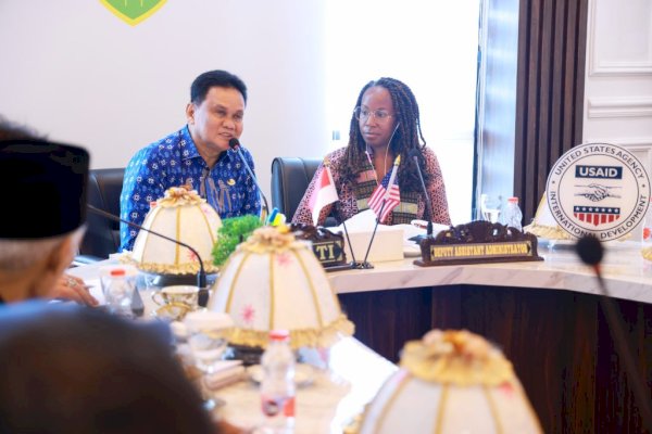 Terima Kunjungan DAA USAID, Suardi Saleh Apresiasi 13 Tahun Dukungan USAID untuk Barru