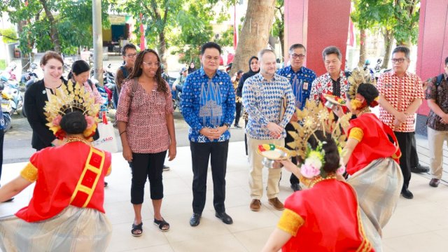 Bupati Barru Suardi Saleh Terima Kunjungan DAA USAID