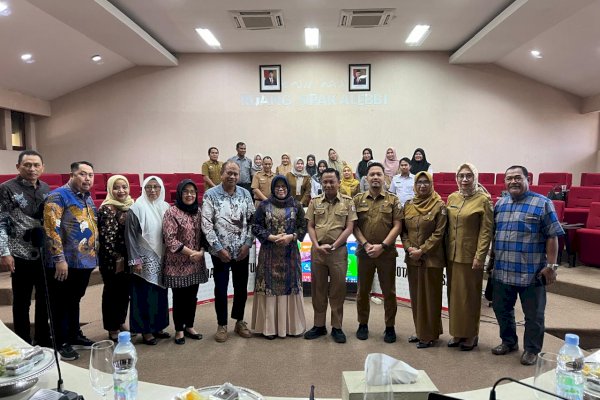 Plt Kepala DKP Alamsyah Terima Kunjungan Pemkab Mamuju