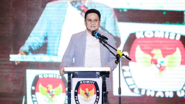 Peluncuran Tahapan Pilkada Barru 2024, Bupati Suardi Saleh Apresiasi KPU&nbsp;