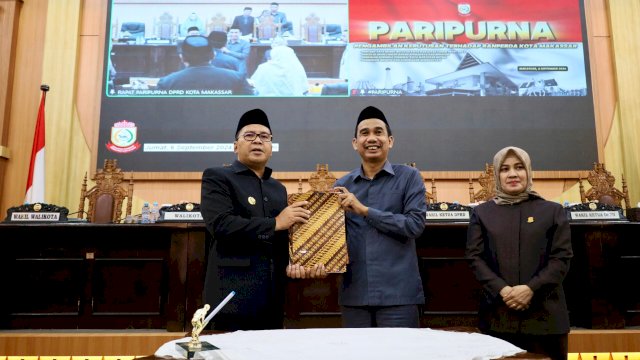 Pengesahan Empat Ranperda Jadi Paripurna Terakhir DPRD 2019-2024.