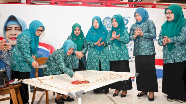 TP PKK Kota Makassar Perkuat Implementasi Program Pokok Lewat Jambore HKG ke 52