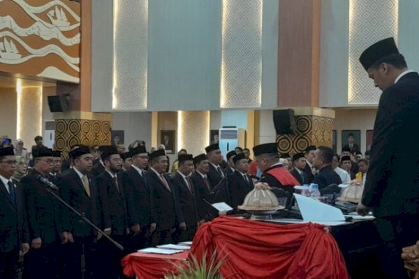 Resmi Dilantik, Ini Daftar 50 Anggota DPRD Makassar Periode 2024-2029