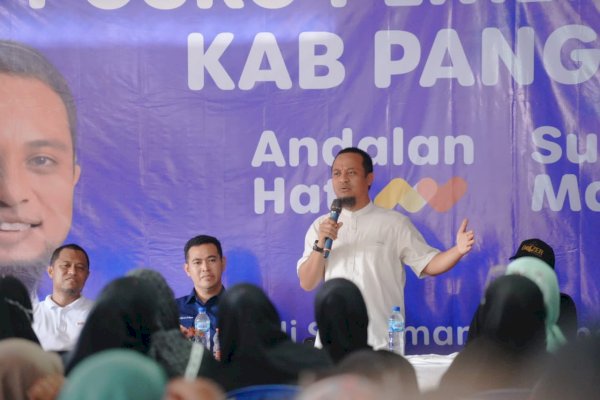 NasDem Pangkep Akui Andi Sudirman Buktikan Pembangunan yang Dirasakan Masyarakat