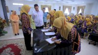 Disaksikan Bupati Yusran, Nurlita Wulan Kukuhkan Bunda PAUD se Kabupaten Pangkep