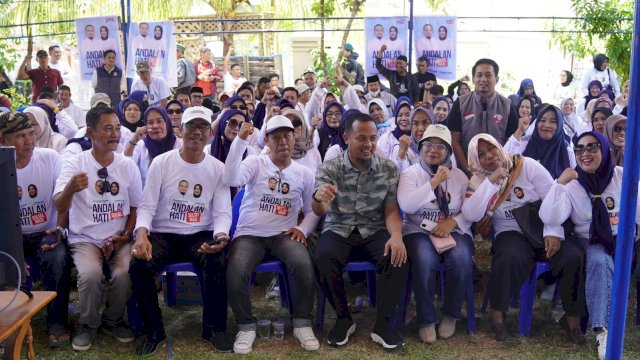 Warga Palopo Dukung Andi Sudirman.