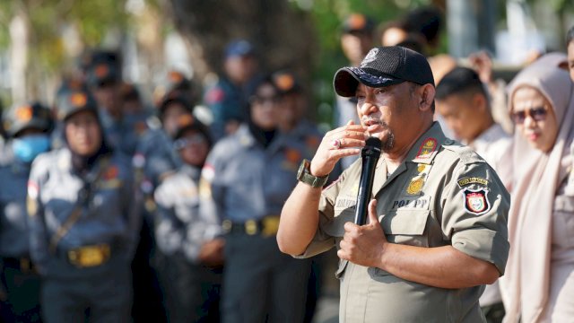 Plt. Kasatpol PP Makassar Hasanuddin.