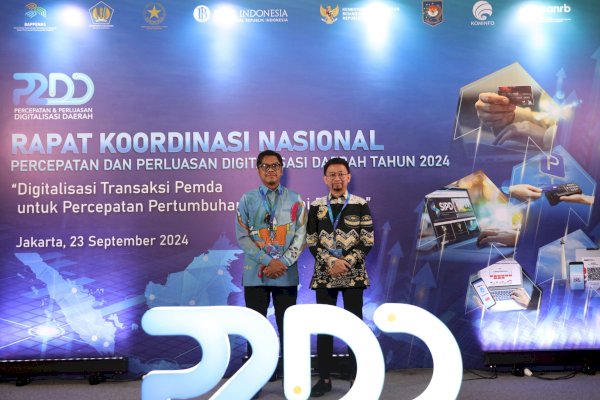 Pj Sekda Kota Makassar Hadiri Rakornas P2DD, Tegaskan Komitmen Majukan Digitalisasi Transaksi Pemda