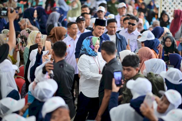 Fatmawati Rusdi Disambut Meriah di Luwu, Kaum Perempuan Berharap Andalan Hati Menang