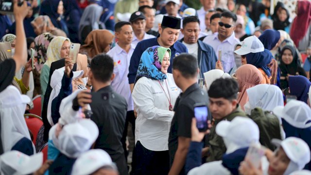 Fatmawati Rusdi Disambut Meriah di Luwu.