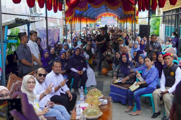 Doakan Andalan &#8211; Hati Lanjutkan Pembangunan di Sulsel, Warga Kassi-Kassi : Kita Sudah Melihat Kerja Nyata