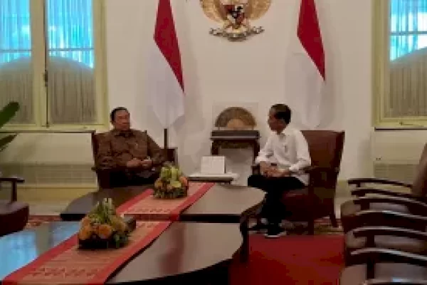 SBY Temui Jokowi di Istana, Bahas Apa?