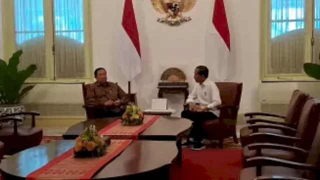 SBY Temui Jokowi di Istana.(F-INT)