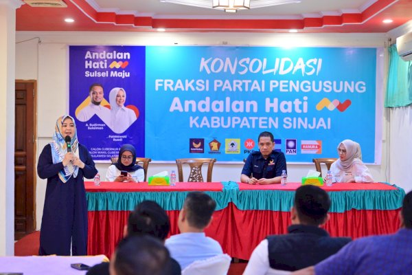 22 Legislator DPRD Sinjai Perkuat Mesin Pemenangan Andalan Hati di Pilgub Sulsel