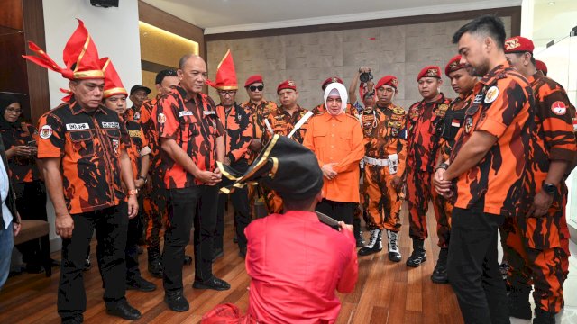 Indira Yusuf Ismail Hadiri Pelantikan Sapma PP Sulsel, Dorong Sinergi untuk Kemajuan Makassar