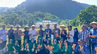 Sukseskan Program Ketahanan Pangan, Dandim 1421/Pangkep Melaksanakan Panen Raya Jagung