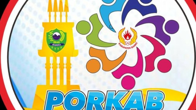 Sebulan Sebelum Porkab, KONI Barru Rilis Logo Resmi