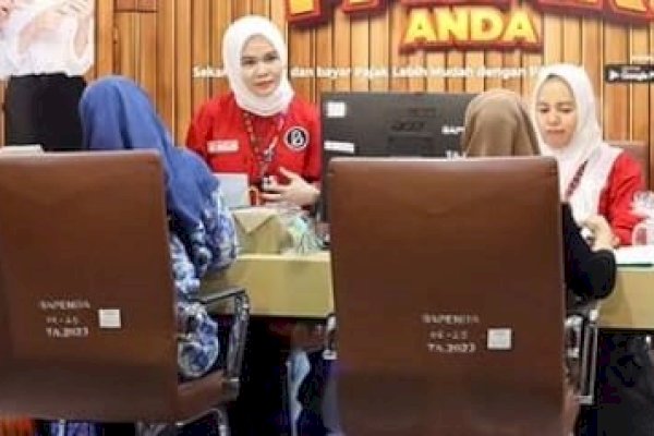 Lima Hari Buka Layanan di Makassar F8, Bapenda Catat Transaksi Pembayaran PBB Rp3 Miliar Lebih