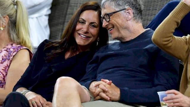 Bill Gates dan Melinda.(F-INT)