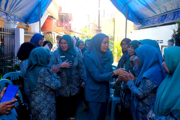 TP PKK Kota Makassar Gelar Monitoring dan Pembinaan Posyandu Terintegrasi