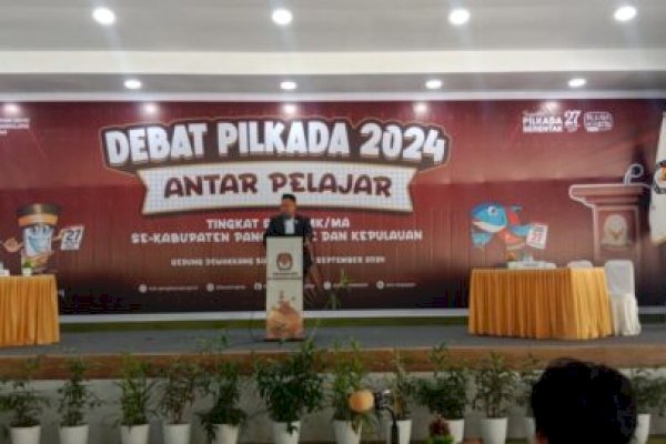 KPU Pangkep Gelar Lomba Debat Pilkada Antar Pelajar