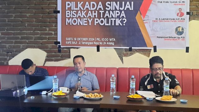 Diskusi Wartawan Politik Sulsel