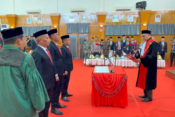 Selamat! Takyuddin Masse Jabat Ketua DPRD Sidrap 2024-2029