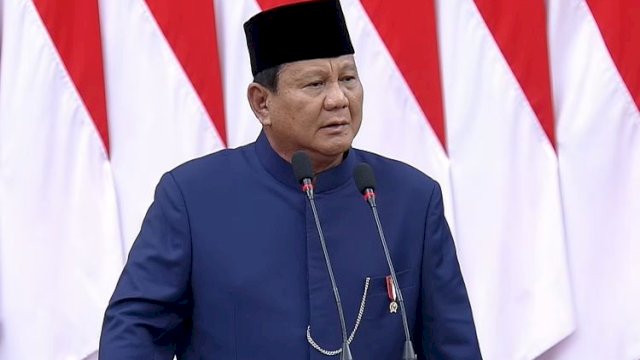 Presiden Prabowo Subianto.(F-INT)