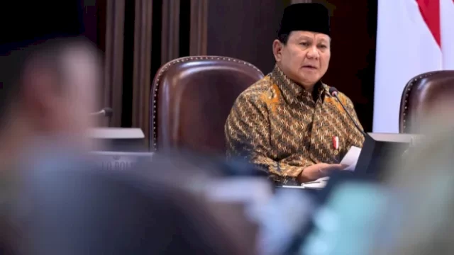 Presiden Prabowo.(F-INT)