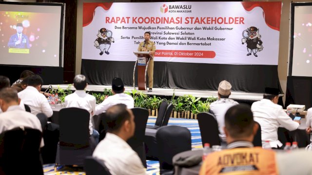 Pjs Wali Kota Makassar Arwin Azis Sampaikan Faktor-Faktor Penting Ini untuk Mewujudkan Suksesnya Pilkada 2024