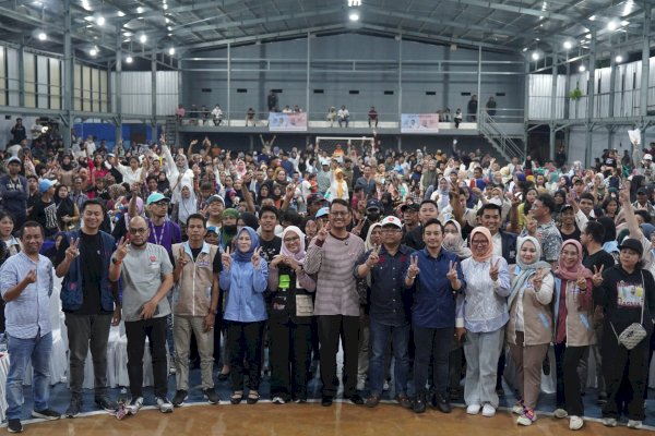 Kumpulkan Ribuan Tim, Legislator Gerindra Farid Rayendra Sepenuh Hati Menangkan Seto-Rezki