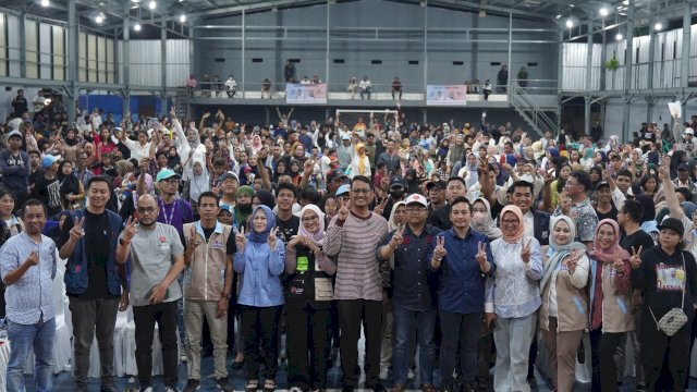 Kumpulkan Ribuan Tim, Legislator Gerindra Farid Rayendra Sepenuh Hati Menangkan Seto-Rezki