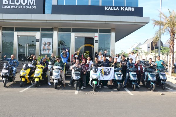 Silent Rider Makassar Gelar City Riding Hingga Sharing Cara Aman Berkendara Motor