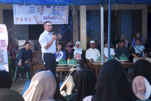 Disaksikan Ketua DPRD Makassar, Rezki Gaungkan Perubahan Nyata di Wilayah Tamalanrea