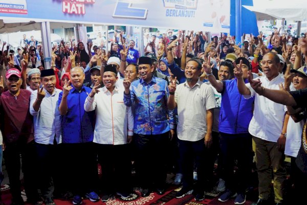 Paslon Pammase Siap Dukung dan Menangkan Andalan &#8211; Hati di Wajo