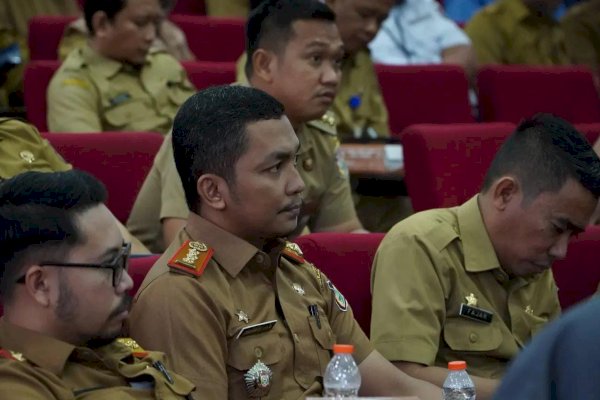 Sekcam Wajo Hadiri Monev Pelaksanaan Sistem Probtiy Advice di Balai Kota